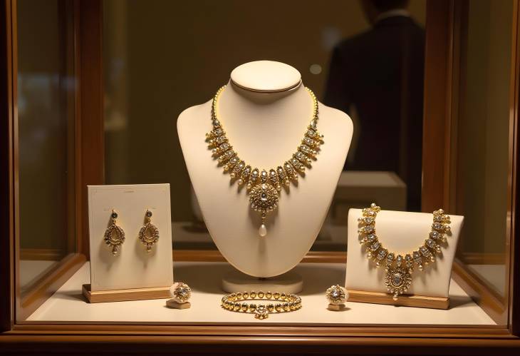 Elegant Craftsmanship Jewelry Set Showcase